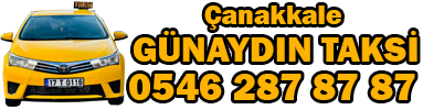 Çanakkale Günaydın Taksi Durağı 0546 287 8787